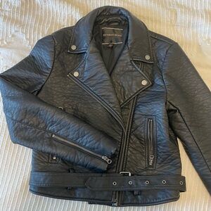 Victoria’s Secret Faux Leather Moto Jacket
